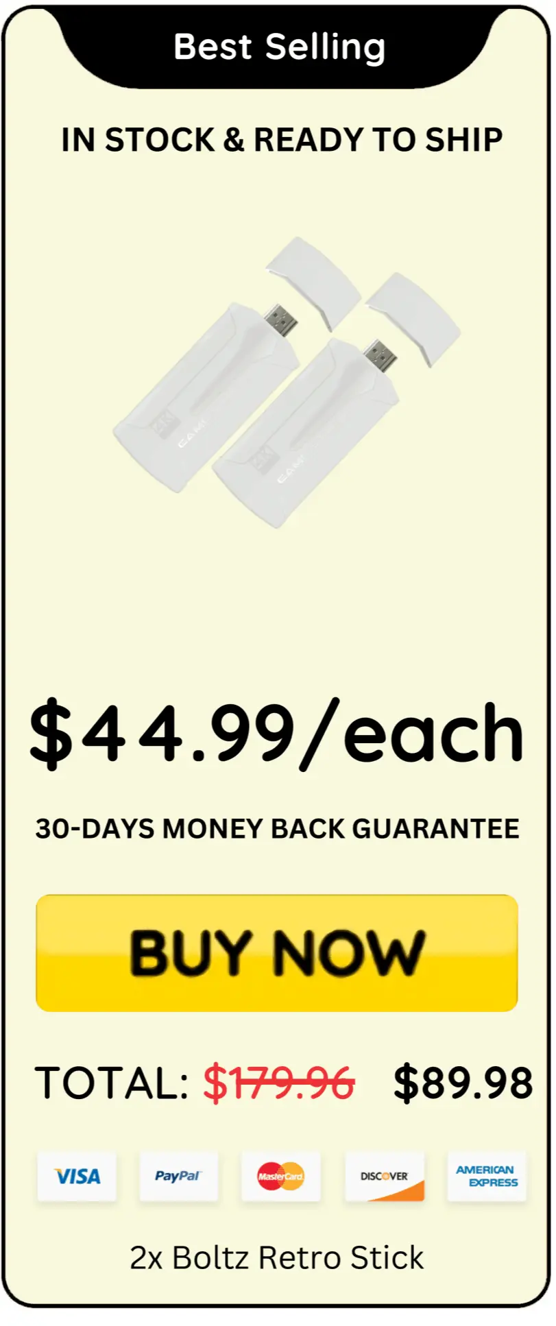 Boltz Retro Stick offer price 